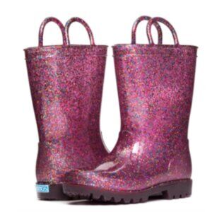 ZOOGS Glitter Rain Boot - little kids size 11